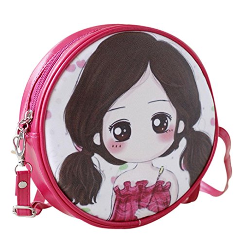 ESAILQ Bolsos Bandolera De Pequeña Piel De Baratos Bolso Hombro Para Mujer Niñas F (Estilo 8)