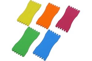 INOOMP 20pc Sheet Fishing Accessories Retainer Holder Fishing Tool Snelled Hook Keeper Fishing Leader Line Organizer Carp Lure Trace Wire Leader Fishing Tackle Fishing Gear Fishing Spool