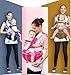 Bebamour New Style Designer Sling and Baby Sling Carrier Hipseat 2 in 1 (Dark blue)