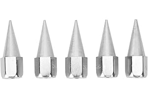 Samfox 5Pcs Grease Fittings Steel Grease Gun Nozzle Lubrication Accessories