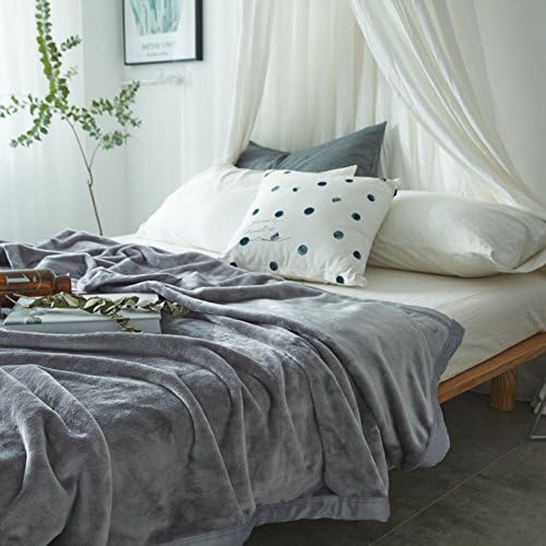 Flannel blanket Plush Nap Lazy blanket Bed Couch Sheet Warm Extra silky Lightweight Faux fur-B 200x230cm(79x91inch)