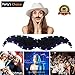 Produktbild Fälschung Schnurrbart, LED Schnurrbart Party Kleid Oben, 8 Modi Blinkt Cool Ankleiden Nacht Licht Bar, Geburtstag, Halloween, Weihnachten, Party Gefallen mit Gummiert Papier Schwarz von Proacc