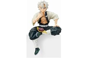 Anjinguang Anime Action Figure Cartoon Characters,Shinazugawa Sanemi Figure Statue Collectibles,Toy Statue Home Car Decor