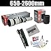 Produktbild Opteka 650–2600 mm High Definition Teleobjektiv Zoom Objektiv mit 170,2 cm Einbeinstativ Kit für Canon EOS 7D, 6D, 5D, 5DS, 1DX, 1Ds, 70D, 60D, 60Da, 50D, 40D, T6s, t6i, T5i, T5, T4i, T3i, T3 und SL1 Digital SLR Kameras