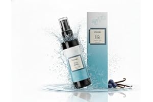 VAHARA Luxury Linen & Room Spray – Long-Lasting Water-Based Home Fragrance with Essential Oils – Non-Toxic Air Freshener (Eva Rain)