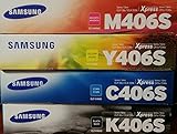 Original Samsung Toner Samsung Original Tonerkit CLT - K406S / ELS (schwarz) / CLT - C406S / ELS (cyan) / CLT - M406S / ELS (magenta) / CLT - Y406S / ELS (gelb
