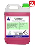 ECODESGRÁS cumple con los criterios medioambientales de biodegradabilidad, ecotoxicidad y eficacia exigidos por la ETIQUETA ECOLÓGICA DE LA UNION EUROPEA (Directiva de la Unión Europea 2005/344/CE).