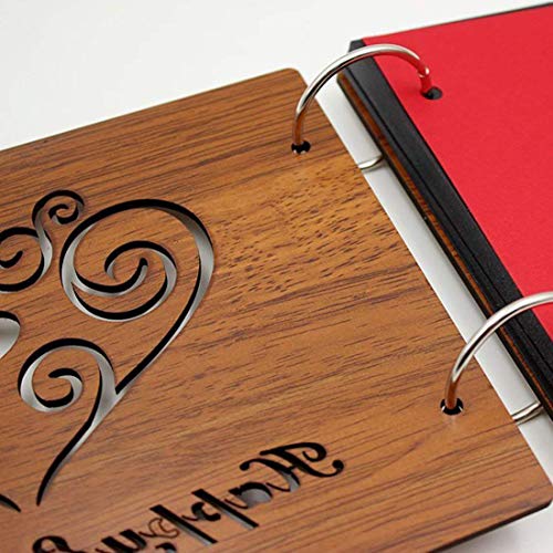 lbum de fotos de madera DIY Scrapbook 10 pulgadas Patr n de amor por Yeelan reviews lbum de fotos de madera DIY Scrapbook 10 pulgadas Patr n de amor por Yeelan