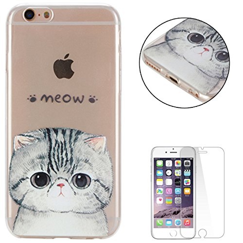 Iphone 6s Silicone Gel Case With Free Screen Protector