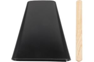 VAGUELLY Batteria Cencer In Legno Campana Per Adulti 6 Pollici Per Campane Musicali Celebrano Cencer Strumento Accessori Per Percussioni Sportive Accessori Aula Cencerro