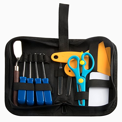 12-Teiliges Set aus Werkzeugen aus Edelstahl für HTV, Buchstaben, Orakal, Siser, Silhouette und Kamee aus Vinyl- CCMART