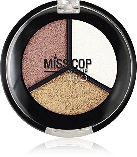 Miss Cop Trio Eye Shadow, Macchiato 3 g
