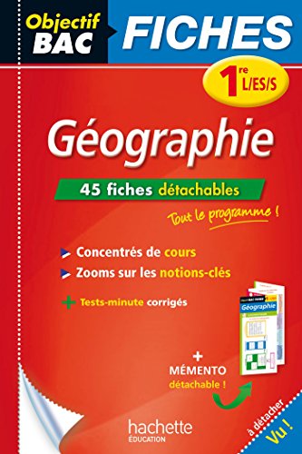Download Objectif Bac Fiches détachables Géographie 1ères Download Objectif Bac Fiches détachables Géographie 1ères