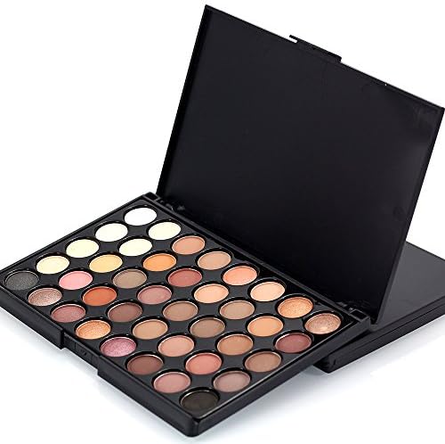 40 Colours Eyeshadow Palette, TOFAR Charming Eye Shadow Cosmetic Palette Waterproof Makeup Kit Matte Shimmer Eyeshadow Make Up Professional Box - #1