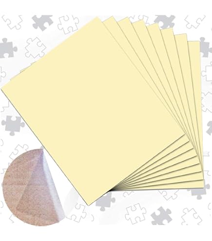 Nariolar Film adhésif ultra adhérent, 64 super adhésifs pour puzzle pour obtenir 8 puzzles de 1000 pièces et protéger les puzzles en quelques minutes seulement Nariolar Film adhésif ultra adhérent, 64 super adhésifs pour puzzle pour obtenir 8 puzzles de 1000 pièces et protéger les puzzles en quelques minutes seulement
