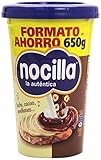 Ingredientes: Azúcar, aceite de girasol alto oleico, leche desnatada en polvo (6,9%), manteca de cacao,sólidos lácteos, cacao desgrasado en polvo (4,3%), avellanas (3,9%), emulgente (lecitina de soja),aromas; puede contener otros frutos de cáscara
