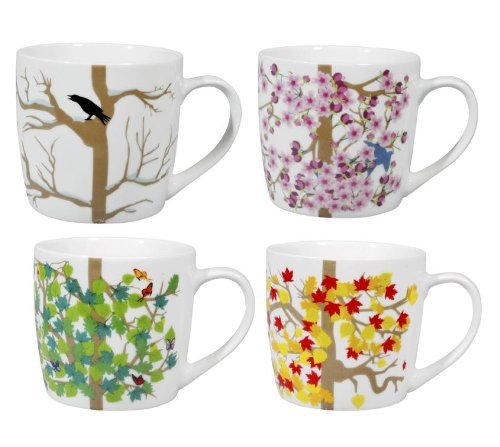 Puhlmann Set of 4 Season Mugs by Puhlmann