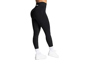 TAYOEA Sport Leggings Damen mit Scrunch Butt Push Up Booty Lifting Sporthose Blickdichte Nahtlos sportleggins für Yoga Gym Alltag