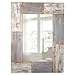 Produktbild FirsTime Mason Planks Mirror Wanduhr Holz Aged White & Gray Wood