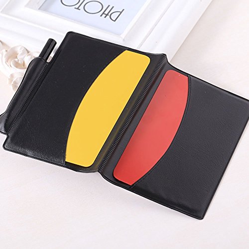 forfar Cartellini gialli rossi Set di notebook per matita portafoglio