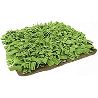 Knauder's Best Schnüffelteppich Schnüffelrasen 60 x 60 cm Hunde Beschäftigung Intelligenz Spielzeug handgemacht 1 Stück