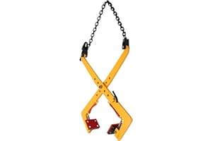 DCSYOG Pinza di fissaggio per bordi, 500 kg, morsetti di sollevamento verticali, per sollevamento e trasporto, pinza di sollevamento per marciapiede, supporto in pietra, apertura regolabile 33-70 cm