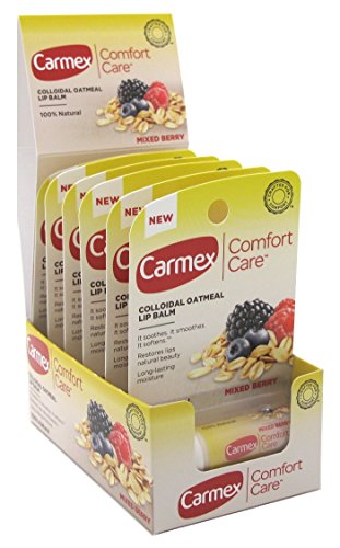 Carmex Lip Balm Stick Comfort Care Mixed Berry 0.15 Ounce (6 Pieces) (4.4ml) RS.2603 (78.00% Off) - Amazon