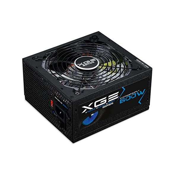 TooQ TQXGEII-600SAP - Fuente de alimentación Gaming (600W, PFC Activo, ATX 12V V2.31) Certificación 80 Plus Bronze, led… - Image 5