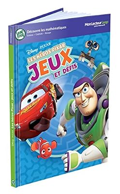Leapfrog - 80870 - Jeu Éducatif - Livre Mon Lecteur Leap/Tag - Jeux et Défis / Les Héros Pixar