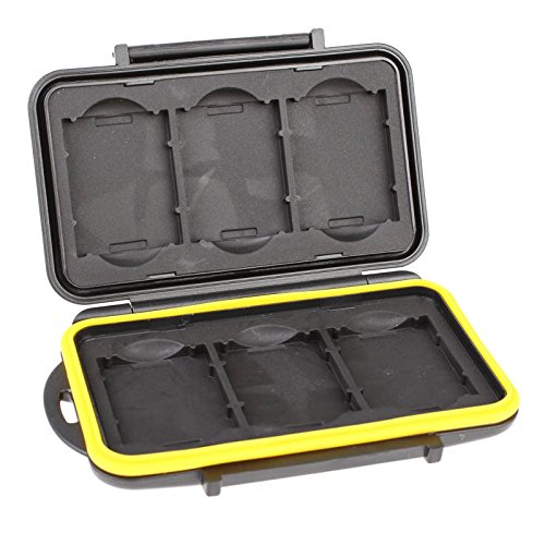 JJC MC-XQD6 Speicherkartenetui (Memory Card Case) für bis zu 6 XQD-Karten - made by JJC