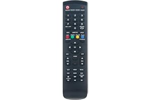 VINABTY RC-6 Replacement Remote Control fit for Baird Smart TV TI4309DLEDDS TI4909DLEDDS TI5509DLEDDS TI6509DLEDDS