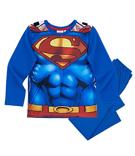 Superman-Chicos-Pijama-Azul