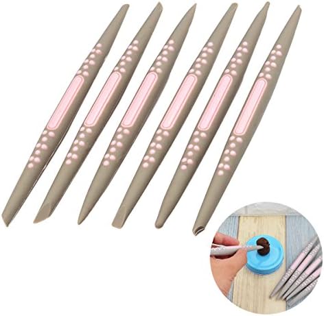 OBR KING 6PCS/set Nylon Spatula with Hanging Hole Practical Sauce Serving Spoon for Cooking