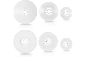 TEAAHA 6PCS Singer Spool Cap Spool Holder, Sewing Machine Parts Spool Pin Cap Replacement Spool Cap for Brother, Babylock Sewing and Embroidery Machines Accessories, 40mm, 30mm and 25mm