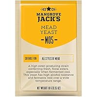 Honigwein Hefe - 10g/25L - Mangrove Jack's - Trocken Methefe - | Metwein | Weinhefe | Hefe Weißwein und Rotwein…
