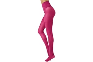 CALZITALY Nieprzezroczyste rajstopy bezszwowe damskie | czarne, niebieskie | S, M/L, L/XL | 50 DEN | Made in Italy