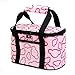 Produktbild jooks Isolierte LunchBox Bag Lunch Tasche Wasser Proof Picknick Tasche Kühler Tasche Thermo Kühltasche Taschen Pink