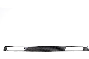 rrx Carbon Fiber Interior Panel Frame Cover Trim Compatible with BMW 3 Series E90 E91 2005-2012 (Dashboard Instrument Panel 17, Classic)