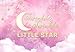 Price comparison product image Funnytree 7X5FT Polyester Pink Twinkle Little Star Backdrop Clouds Baby Girl Princess Shower Birthday Party Decorations Watercolor Photography Background Photo Booth Banner