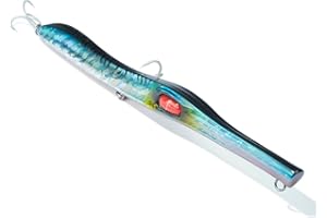 Seaspin Balosso 210 – Needle Floating 210 mm 34 g, Armatura Passante, Ancorette BKK 4X #2 – Lanci Lunghissimi, Azione WTD Versatile – Per Serra, Lecce, Spigola, Predatori a Galla