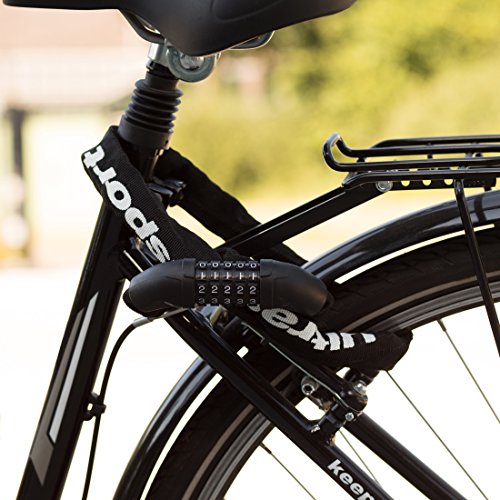 Ultrasport Fahrrad-Kettenschloss mit Zahlencode, 90 cm - 5