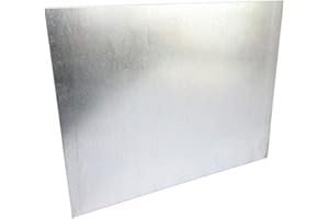 SCHLÖGEL GMBH Lamiera d'acciaio zincata da 2 mm, 450 x 1000