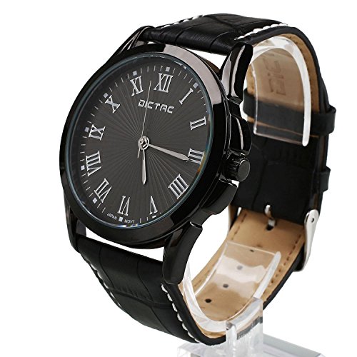 Dictac Legierung Herren Armbanduhr mit echtem Leder-Armband japanischen Bewegung ROHS Zertifizierung 30 Meter wasserdichte Sport Uhr beilufige Uhr Dictac Legierung Herren Armbanduhr mit echtem Leder-Armband japanischen Bewegung ROHS Zertifizierung 30 Meter wasserdichte Sport Uhr beilufige Uhr