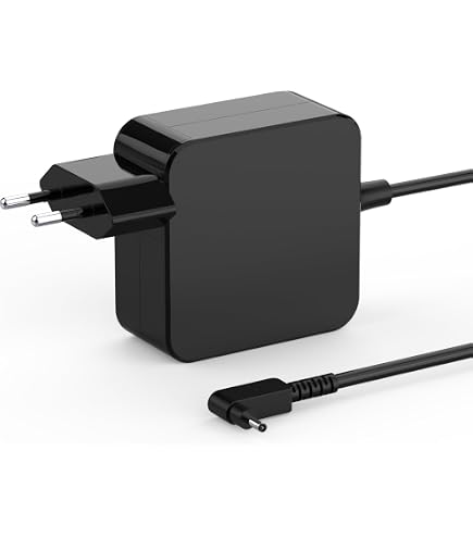 Acer Netzteil 45W – Ladegerät/Adapter 19V, Schwarz, Modell KP.0450H.001 (Ersatzteil)