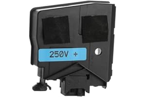 SNOWCHECKING DC34-00026A Schalter Türschloss Magnetverriegelung DM-7 für Samsung Waschmaschinenteile Ersatz Einfache Installation Schwarz