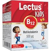 Lectus Metilkobalamin Kids 500 Mcg B12 Dil Altı Sprey 5 Ml