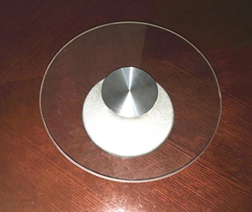 Xiuxiandianju 12-Inch 360 Degree Rotating Cake Stand Cake Decorating Turntable (glass)