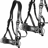 Heinick-Reitsport Profi Leder KAPPZAUM mit Gebissriemen ~ ProLine Schwarz ~ Warmblut / Vollblut