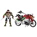 Produktbild Teenage Mutant Ninja Turtles Movie 2 Out Of The Shadows Raphael With Motorcycle Vehicle With Figure