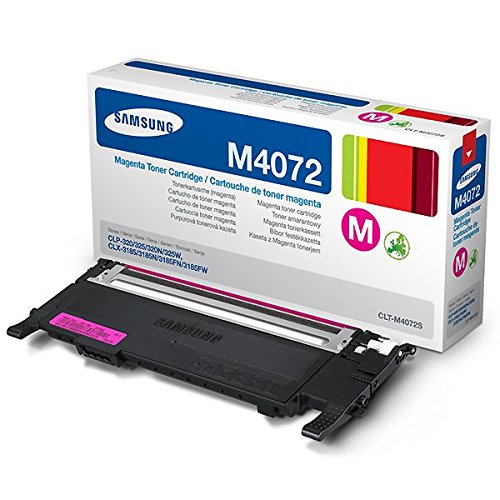 Samsung CLT-M4072S/ELS Original Toner (Kompatibel mit: CLP-320/CLP-325/CLX-3185 Series) magenta